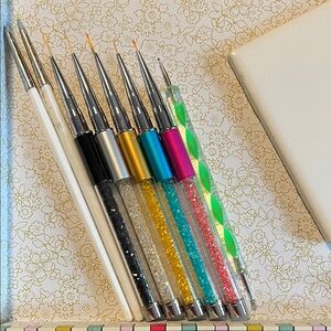 Colorful Nail Art Tools Set
